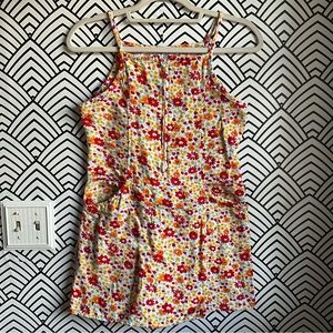 Vintage Esprit Dress Girls 14 floral pattern y2k 90s